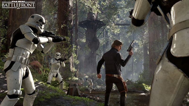 Illustration for article titled How Han Solo, Leia, and Palpatine Will Work In Star Wars: Battlefront
